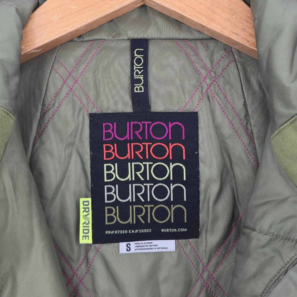 Burton Vintage Snowboard Jacket - DryRide - Fuchsia/Bright Pink - Women's Size S - Picture 9 of 9